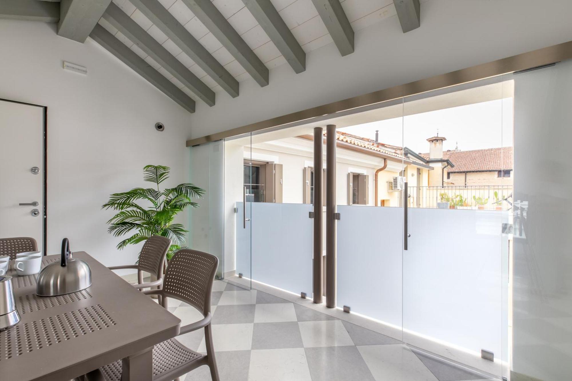 Corte Alle Mura - Mansarda Lux Cittadella Exterior foto